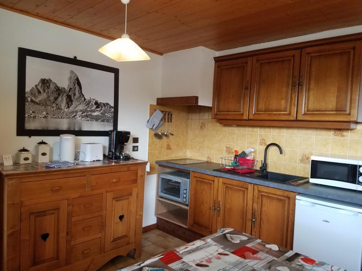 Les Saisies coté Légette appartement dans chalet Exterior foto