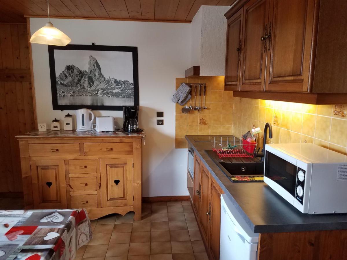 Les Saisies coté Légette appartement dans chalet Exterior foto