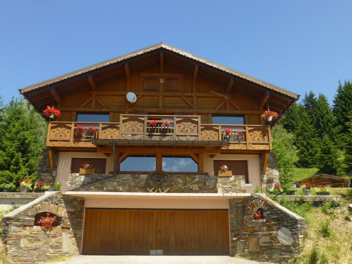 Les Saisies coté Légette appartement dans chalet Exterior foto