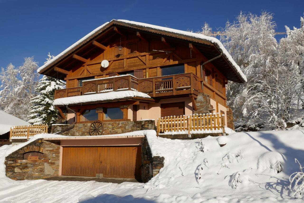 Les Saisies coté Légette appartement dans chalet Exterior foto