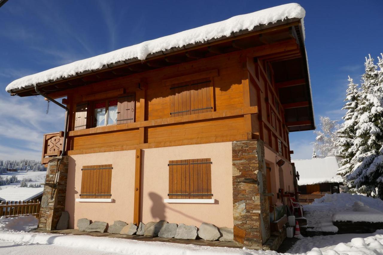 Les Saisies coté Légette appartement dans chalet Exterior foto